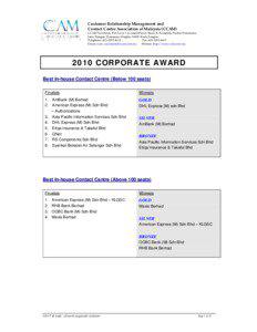 Bursa Malaysia / AmBank / Asia Pacific Entrepreneurship Awards / Business