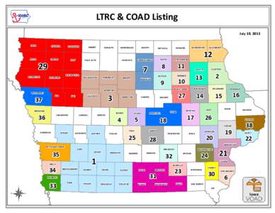 LTRC & COAD Listing July 10, 2013 LYON SIOUX