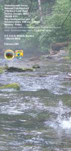 Chattahoochee Forest National Fish Hatchery 4730 Rock Creek Road Suches, Georgia[removed]4723 http://southeast.fws.gov