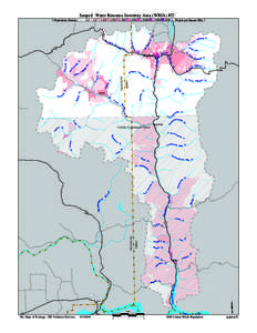 Sanpoil Water Resource Inventory Area (WRIA) #52 Population Density: <1  <5