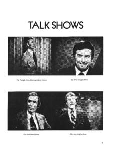 TALK SHOWS The Tonight Show Starring Johnny Carson