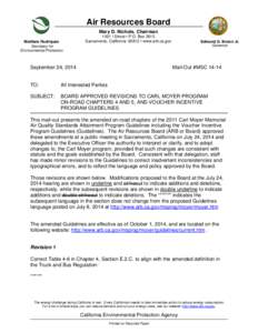 Carl Moyer Memorial Air Quality Standards Attainment Program / Environment of California / Transport / Emission standards / California Air Resources Board / Technology / Dump truck / United States emission standards / Semi-trailer truck / Air pollution in California / Trucks / Environment of the United States