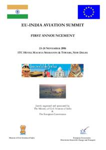 EU-India Aviation Summit - Draft First Announcement[removed]Final.doc