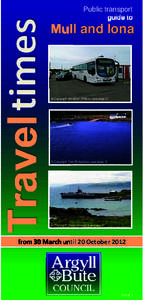 Public transport guide to Mull and Iona  © Copyright Jonathan Wilkins (see page 2)