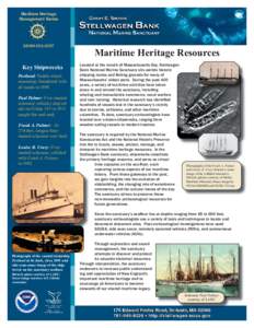 SB-MH[removed]Maritime Heritage Resources Key Shipwrecks Portland: Paddle wheel steamship; foundered with