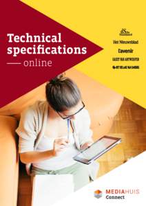 Technical specifications online TABLET Digitale Edities De Standaard