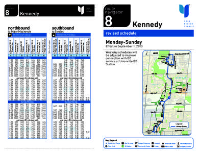 route navigator Kennedy  8