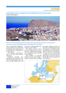 7. Lot 1 ENPI South - VILLASIMIUS, Italy (lead) - Tunisia, Morroco, Italy_EN.indd