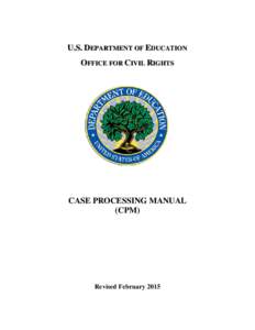 Case Processing Manual (PDF)