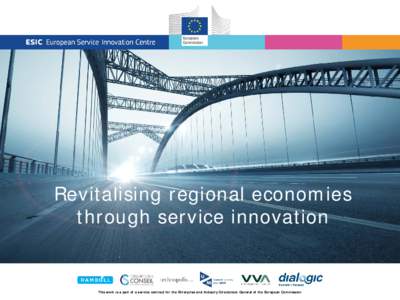 Revitalising regional economies through service innovation