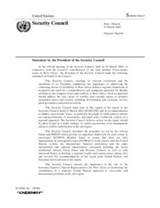 Sierra Leone Civil War / Abuja / African Union / Economic Community of West African States / United Nations Mission in Liberia / United Nations Security Council Resolution / Africa / United Nations / Politics of Africa