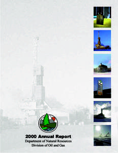 2000 Annual Report  Department of Natural Resources Pageof 1 • Oil Gas Annual
