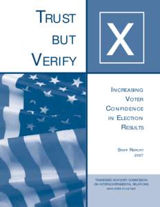 TRUST BUT VERIFY x INCREASING