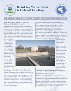 Drinking Water Costs & Federal Funding