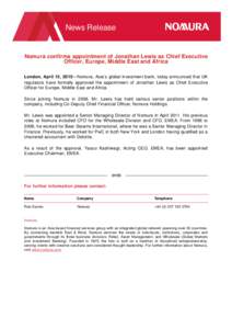 Nomura Holdings / Economy of Asia / Nomura Securities Co. / Nomura Group / Economy of Japan / Investment banks / Investment