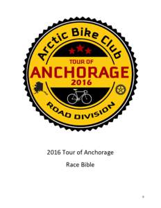 2016 Tour of Anchorage Race Bible 0  Thanks to our Sponsors!