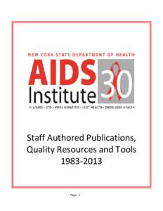 Staff Authored Publications