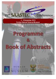1  Contents Word of welcome from the SAASTEC Chair