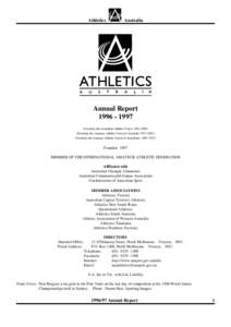 Athletics  Australia Annual Report[removed]