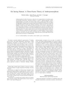 Psychological Review 2007, Vol. 114, No. 4, 864 – 886 Copyright 2007 by the American Psychological Association 0033-295X/07/$12.00 DOI: [removed]295X[removed]