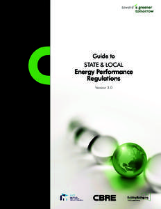 Guide to STATE & LOCAL Energy Performance Regulations Version 3.0