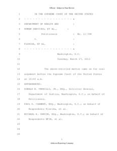 Financial institutions / Institutional investors / Donald Verrilli Jr. / Health insurance / Antonin Scalia / Samuel Alito / Patient Protection and Affordable Care Act / Insurance / United States National Health Care Act / Conservatism in the United States / United States courts of appeals / Politics of the United States