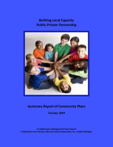 The areas of focus in the 23 community plans align with “Ready by Five and Fine”