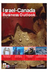 Israel-Canada  Business Outlook Ju n e[removed]Tourists among