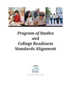 EPAS College Readiness Standards Alignment