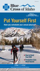 W IN T ER[removed]Put Yourself First Have you scheduled your annual physical?  - How to Read