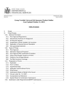 Investment / Institutional investors / Life insurance / Economics / Types of insurance / Variable universal life insurance / Universal life insurance / Risk purchasing group / Insurance in the United States / Insurance / Financial economics / Financial institutions / Financial economics / Financial institutions