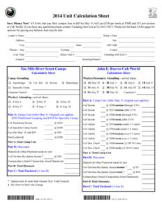 Unit Calculation Sheet.fm