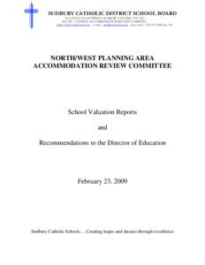 Greater Sudbury / Provinces and territories of Canada / Ontario / Sudbury Catholic District School Board / Bishop Alexander Carter Catholic Secondary School