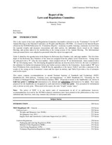 2010 Interim Laws and Regulations Pub 15