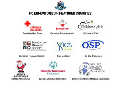 FC Edmonton 2014 Featured Charities  Canadian Red Cross Edmonton Humane Society