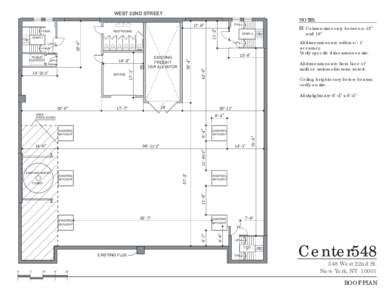 WEST 22ND STREET NOTES: 17‘-9” 11‘-2”  DN