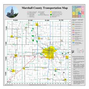 LISCOMB  Marshall County Transportation Map LIBERTY