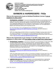 Microsoft Word[removed]Barbers and Hairdressers FAQ.docx