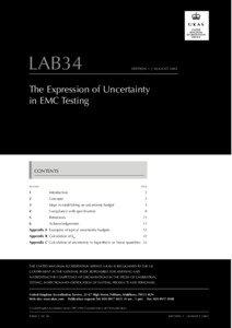 Uncertainty / Confidence interval / Test method / Normal distribution / Risk / Uncertainty principle / Probability box / Statistics / Measurement / Measurement uncertainty