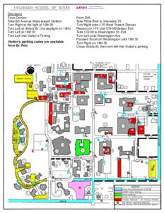 Directions From Denver: Take 6th Avenue West toward Golden Turn Right at the light at 19th St. Turn Left at Illinois St. (1st stoplight on 19th) Turn Left at 18th St