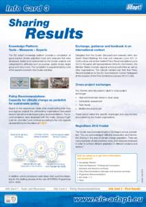 Info Card 3  Sharing Results