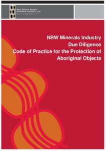 Due Diligence Code of Practice for the Protection of Aboriginal Objects