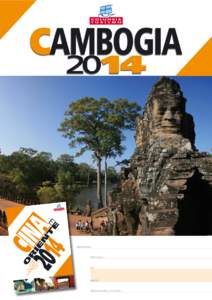 CAMBOGIA 2014 PROGRAMMA  PARTENZE IL