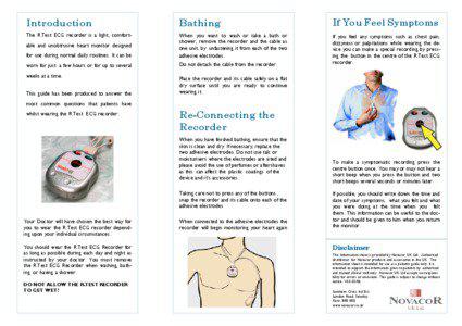 Cardiac dysrhythmia / Biology / Electrocardiography / Electrodiagnosis / Electrophysiology / Palpitation / Recorder / Cardiac event monitor / Holter monitor / Circulatory system / Medicine / Cardiac electrophysiology