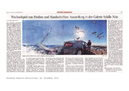 Dresdner Neueste Nachrichten, 04. November 2014   