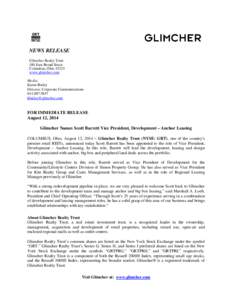 Glimcher Realty Trust / Ohio / Polaris Fashion Place