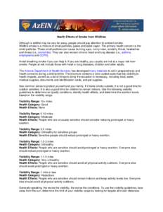 Atmosphere / Earth / Health / Air quality / Smoke / Visibility / Emphysema / Chronic obstructive pulmonary disease / Physical exercise / Smoking / Air pollution / Chronic lower respiratory diseases