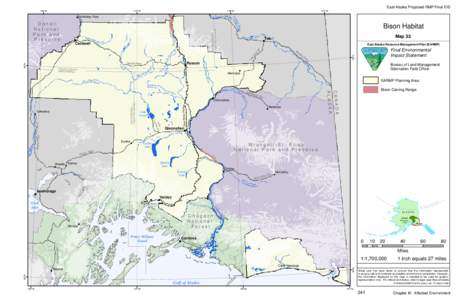 East Alaska Proposed RMP/Final EIS 150°W 147°W  144°W