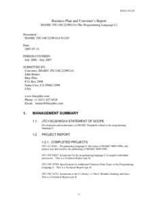 C programming language / Cross-platform software / C++ / ISO/IEC JTC1/SC22 / ANSI C / ACCU / C standard library / C / ISO/IEC 11404 / Computing / Software engineering / Computer programming