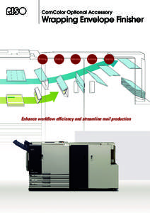 ComColor Optional Accessory  Wrapping Envelope Finisher Printing